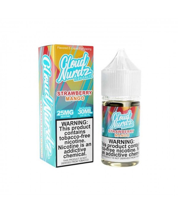 Cloud Nurdz ICED TFN Salt - Strawberry Mango