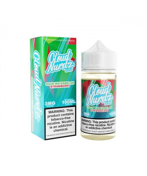 Cloud Nurdz ICED TFN - Sour Watermelon Strawberry