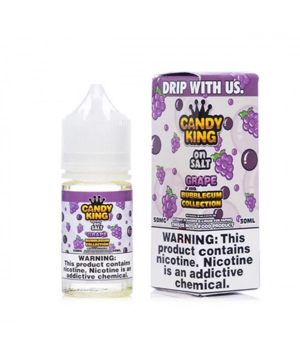 Candy King Bubblegum Salt - Grape