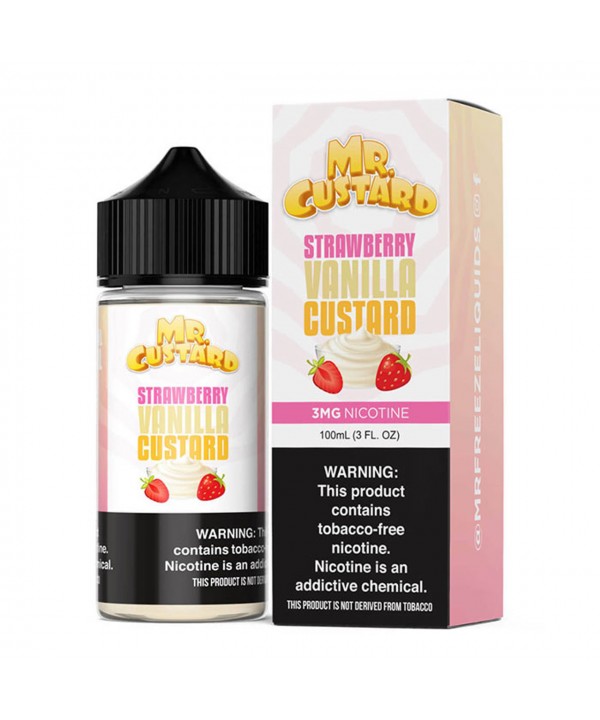 Mr. Custard TFN - Strawberry Vanilla Custard