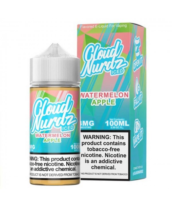 Cloud Nurdz ICED TFN - Watermelon Apple