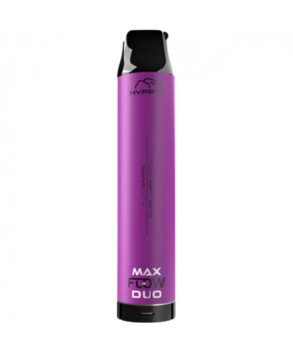 Hyppe Max Flow Duo Disposable - Aloe Grape & A...